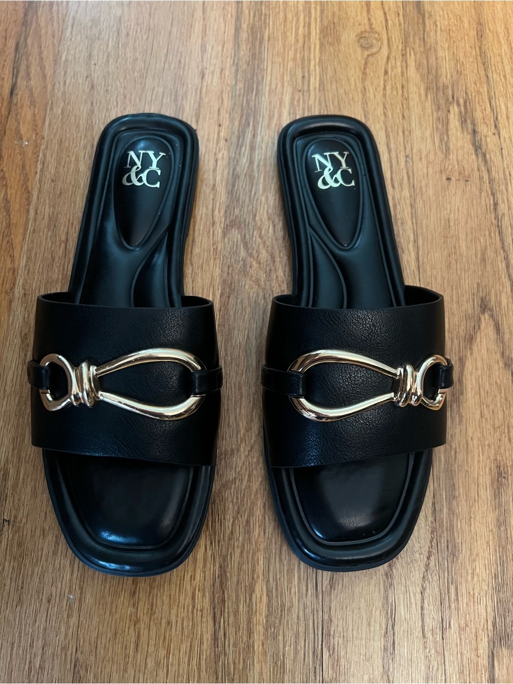 NY&C Rayla Bit Slide Sandal